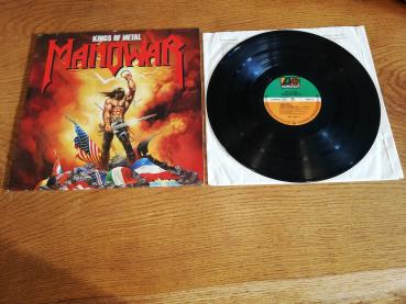 Manowar Kings of Metal 1988 Atlantic 781930-1 Deutsche Pressung VG/VG+